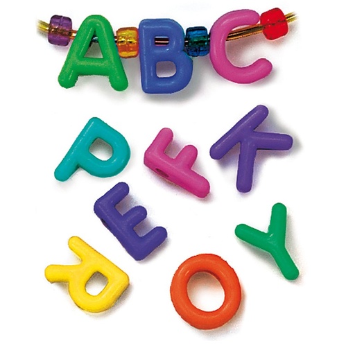 [99039] PLASTIC CAPITAL LETTERS, SET OF 288