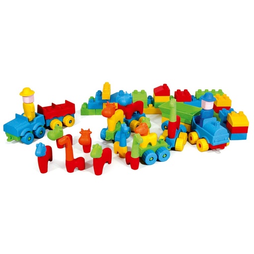 [9482] SOFT BRICKS, BAG OF 102