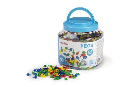 [9344] 10MM MOSAIC PIECES, BOX OF 650