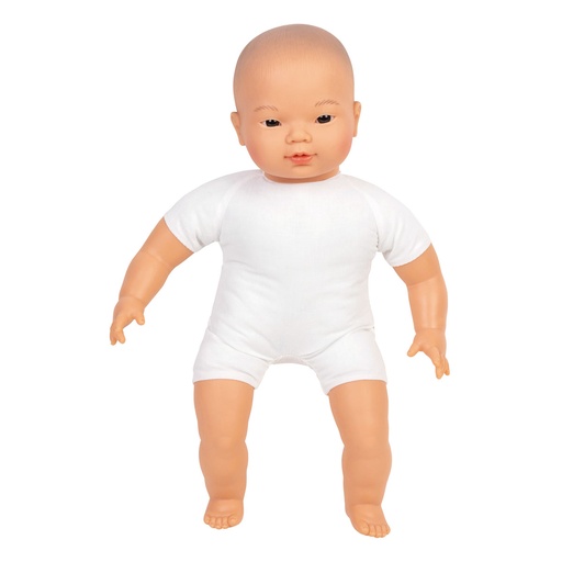[9369] ASIAN SOFT BODY DOLL, 40CM