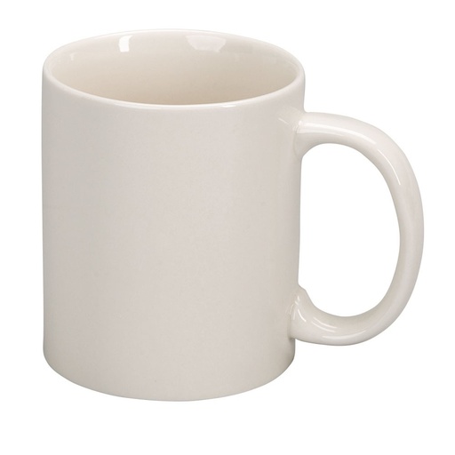 [80994] MUG EN PORCELAINE BLANCHE,LOT DE 6