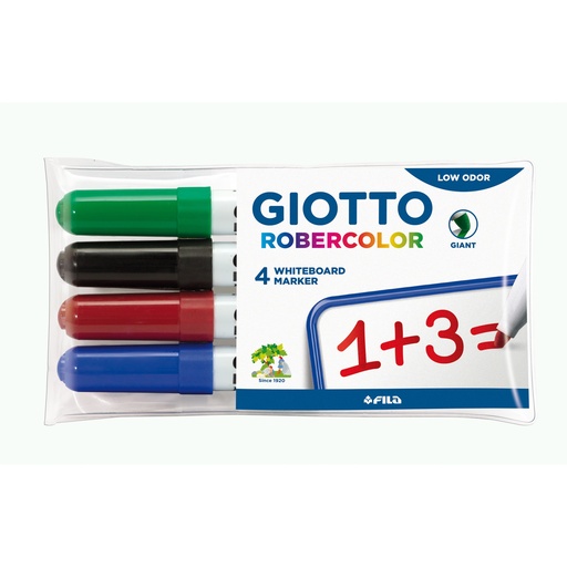 [538108] Breite Whiteboardmarker, Schachtel mit 4 Stück