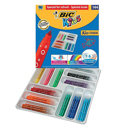 [53615] KID COLOR MARKERS PACK OF 144