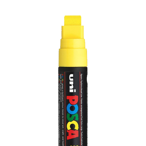 [C1K08] MARQUEUR POSCA PC17K, JAUNE