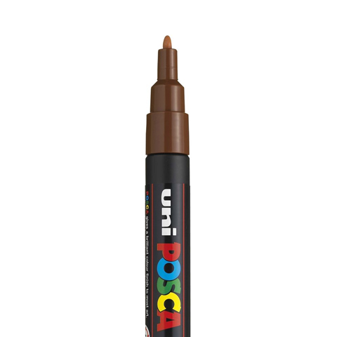 [C3M08] POSCA PC3M MARKER, BROWN