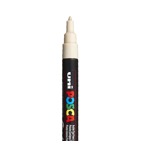 [C3M24] POSCA PC3M MARKER, BEIGE