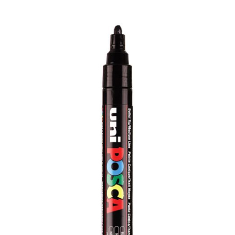 [C5M05] MARQUEUR POSCA PC5M, NOIR