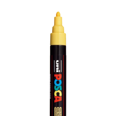 [C5M30] POSCA PC5M MARKER, STRAW YELLOW