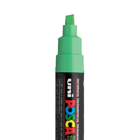 [C8K14] POSCA PC8K MARKER, HELLGRÜN