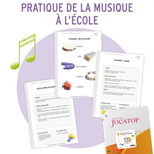 [JC9209] FICHIER : ÉDUCATION MUSICALE