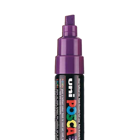 [C8K31] POSCA PC8K MARKER, LILA