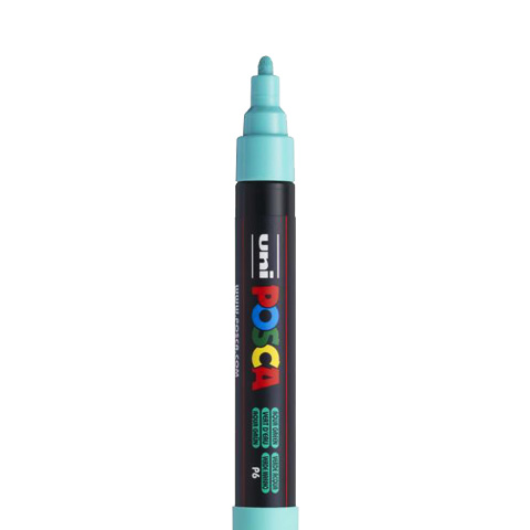 [C5M35] POSCA PC5M MARKER, WATER GREEN