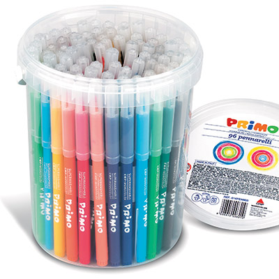 [5349] POT OF 96 FINE SCHOOL MARKERS