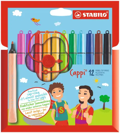 [5370] STABILO CAPPI MARKERS, DOOS VAN 12