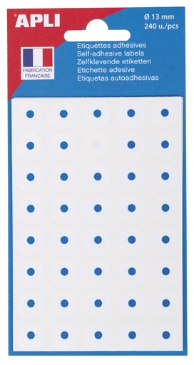 [0640] OEILLETS RENFORCEMENT, LOT DE 240