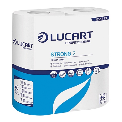 [7102] Papieren handdoeken, 2 rollen