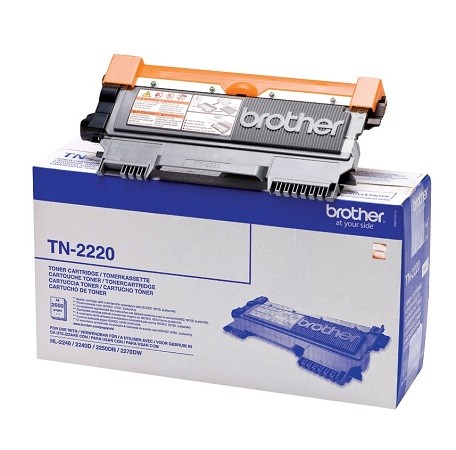 [TN2220] CARTOUCHE BROTHER HL2240/2250 TONER TN-2220 2600P.