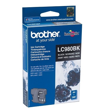 [LC980BK] BROTHER LC980BK BLACK CARTRIDGE