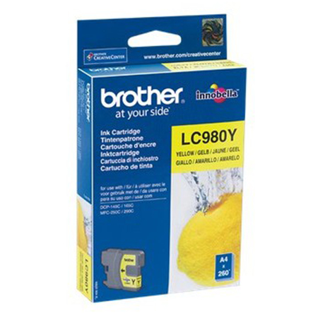 [LC980Y] BROTHER LC980Y GELBE PATRONE