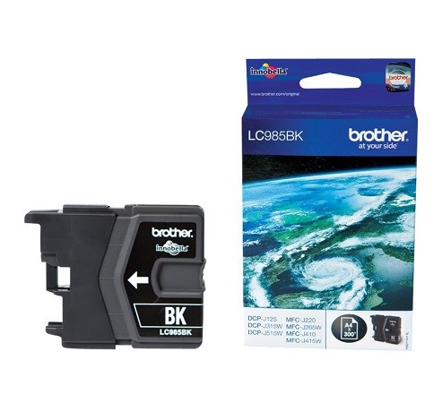 [LC985BK] BROTHER LC985BK SCHWARZE PATRONE