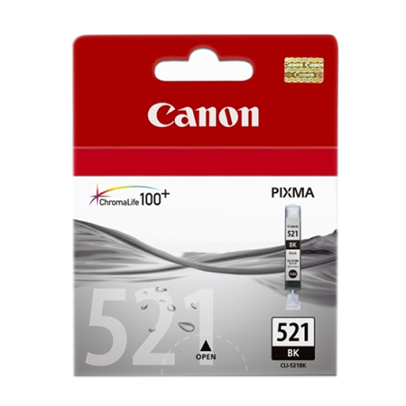 [CAN22331] CANON CLI-521BK FOTO ZWARTE CARTRIDGE