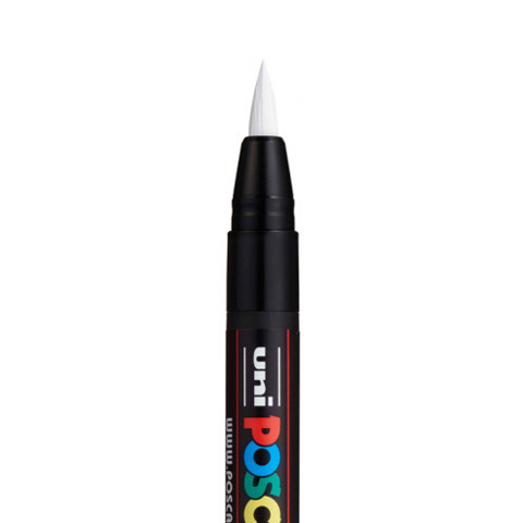 [CF3510] MARQUEUR PINCEAU POSCA PCF350, BLANC