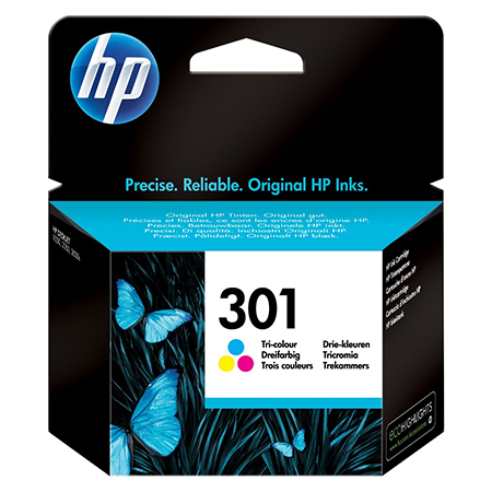[HPCH562EE] CARTOUCHE HP301 COULEURS