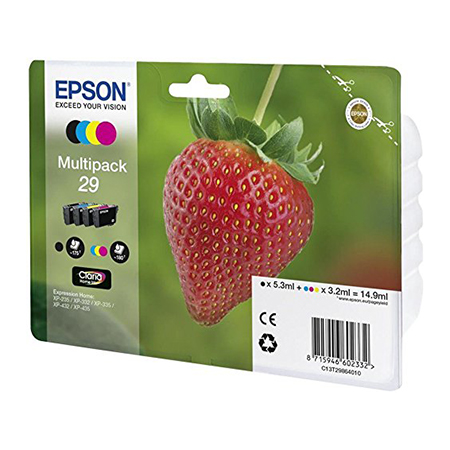 [EPST29864] ESPON 29 MULTI-PACK C/M/Y/N CARTRIDGES