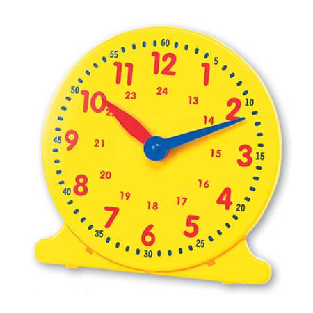 [6046] STUDENT CLOCK 12/24 H 11CM