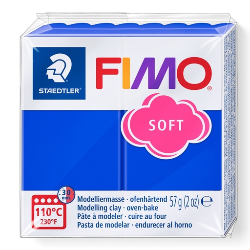 [824833] PATE FIMO SOFT BASE BLEU VIF