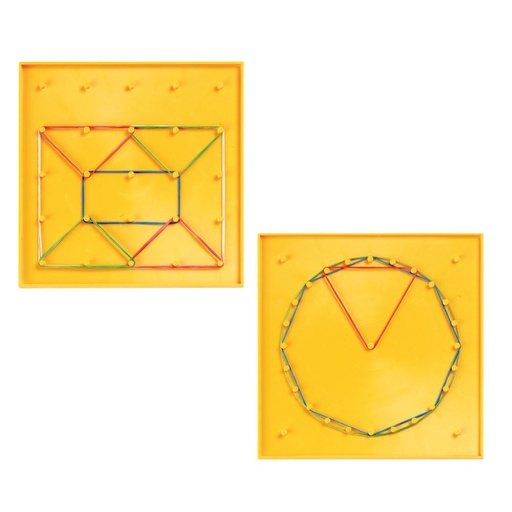 [6022] 2-SIDED GEOPLAN 15X15CM 25 T/CIRCLE