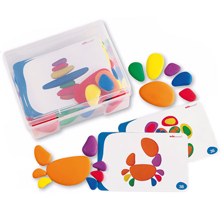 [9259] GALETS ARC-EN-CIEL, SET N°2