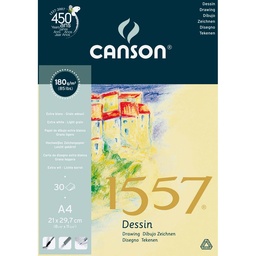 [1310] BLOC DESSIN CANSON 180G A4-30 F