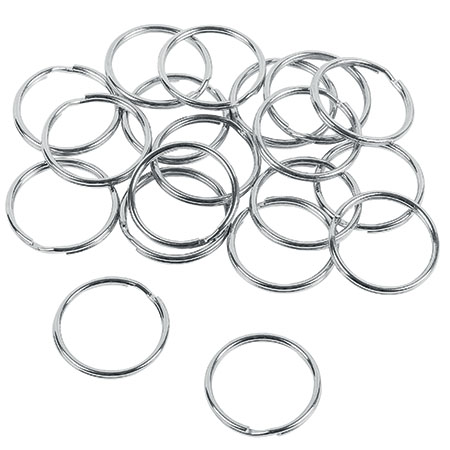 [8327] Spaltringe 2,5cm, 20 Stück