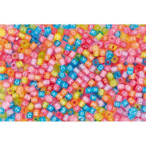 [82568] PERLES LETTRES MAJUSCULES, 1000 PERLES