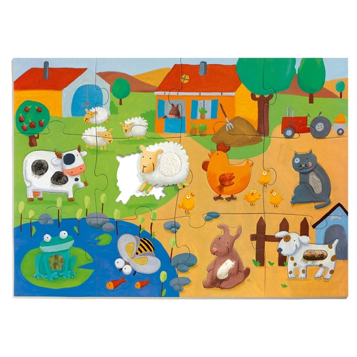 [SA7206] DE BOERDERIJ AANRAAKPUZZEL, 20 STUKS