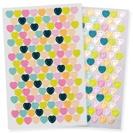 [847805] STICKERS INITIAL COEURS
