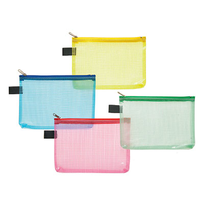 [3527] Kleurrijke tassen 13x18cm, set van 4