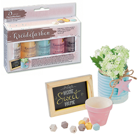 [5081] COULEURS CRAIE PASTEL, 5X60ML