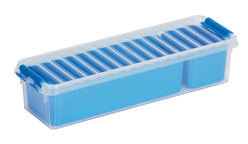 [752804] QLINE BOX 27X8.4X6CM +2 COMP.