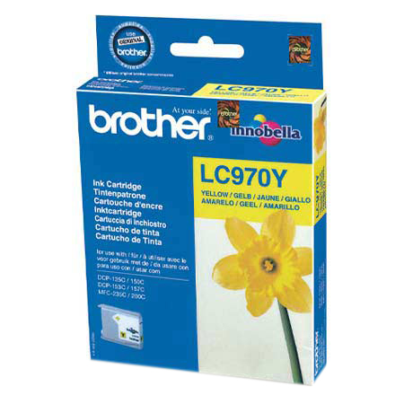 [LC970Y] BROTHER LC970 GELE CARTRIDGE