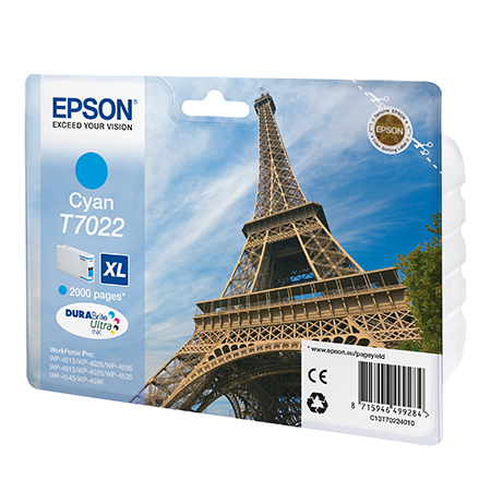 [EPST70224] EPSON T7022XL Cyan-Patrone