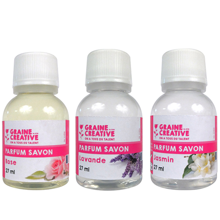 [842015] PARFUMS POUR SAVONS, LOT DE 3