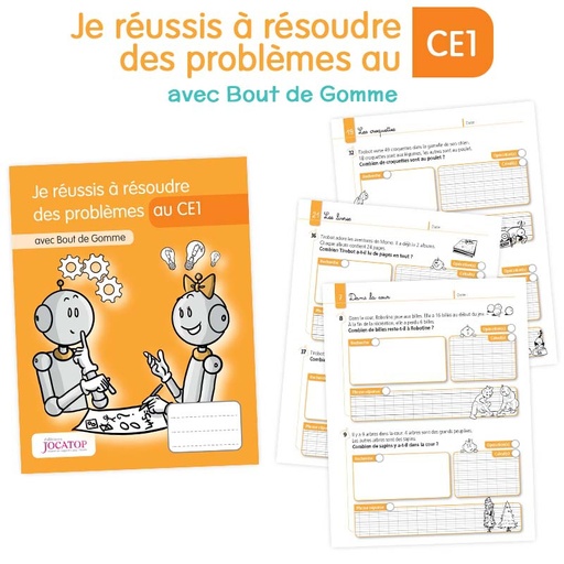 [JC6060] JE RÉUSSIS À RÉSOUDRE DES PROBLÈMES, 2ÈME PRIMAIRE