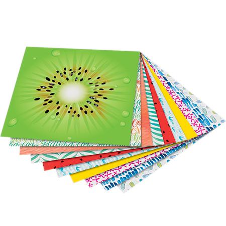 [2365] TROPICAL FOLDING PAPER 15X15CM