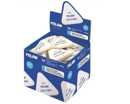 [5603] RUBBER PENCIL ERASER, POT OF 36