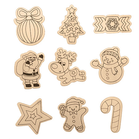 [8005] MAGNETS DE NOËL À DÉCORER/9