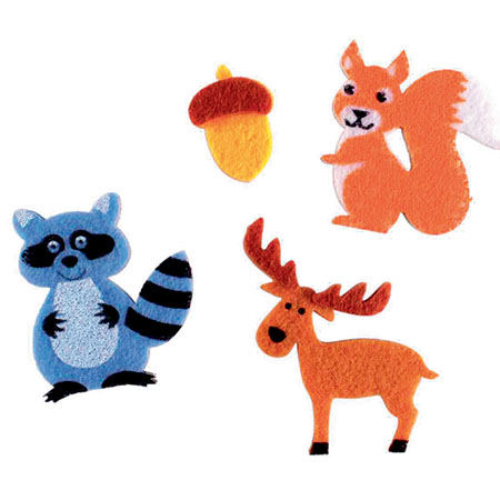 [814135] FELT FOREST ANIMALS/17