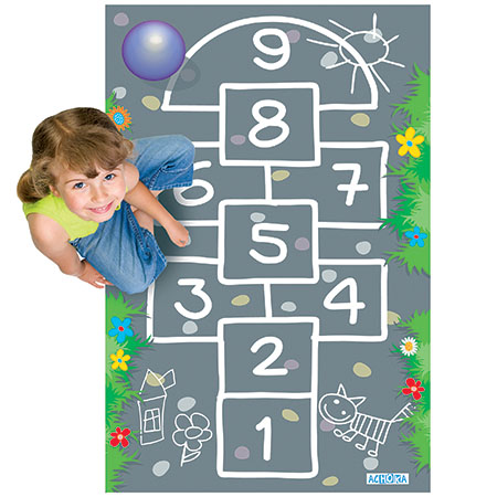 [89078] HOPSCOTCH MAT - 1X1.50M