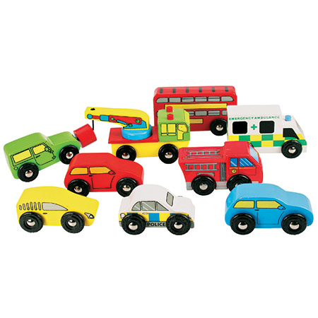 [94898] WOODEN VEHICLES